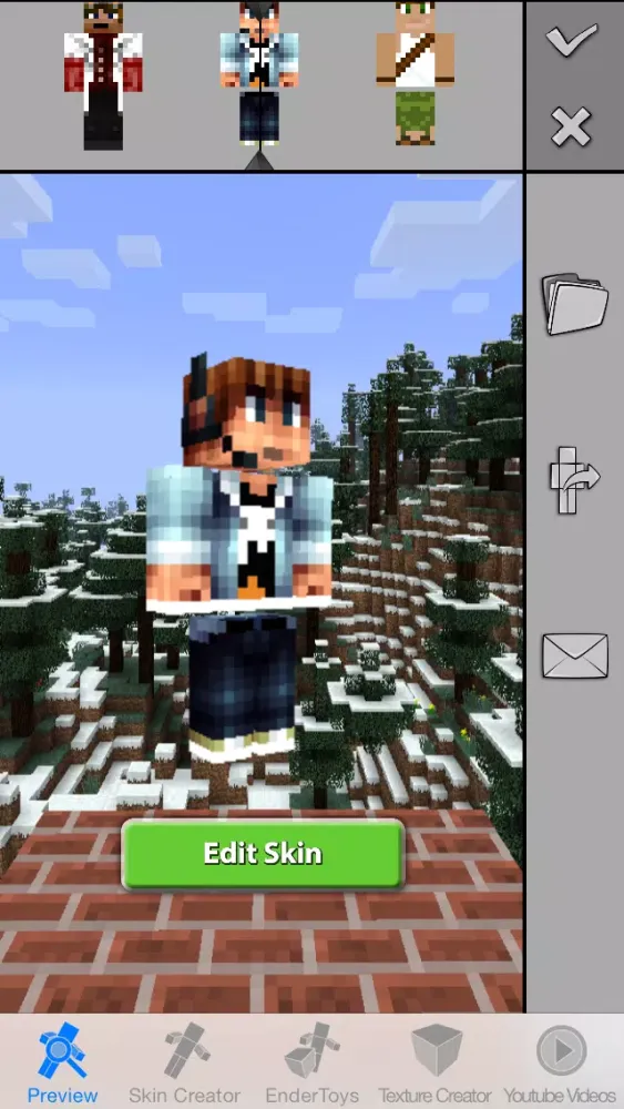 Boy Skins Pro for Minecraft Game Textures Skin سکرین شاٹس