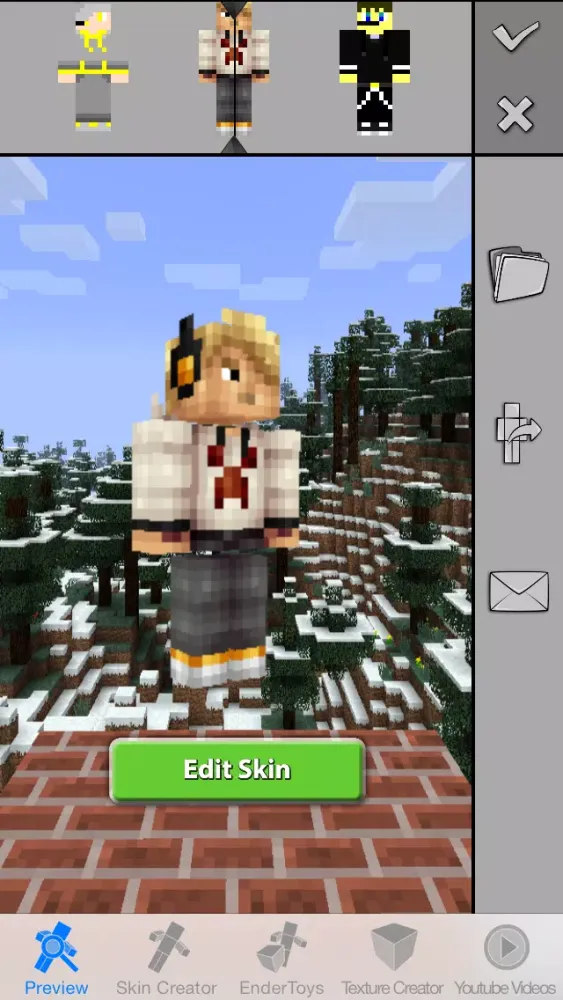 Boy Skins Pro for Minecraft Game Textures Skin سکرین شاٹس