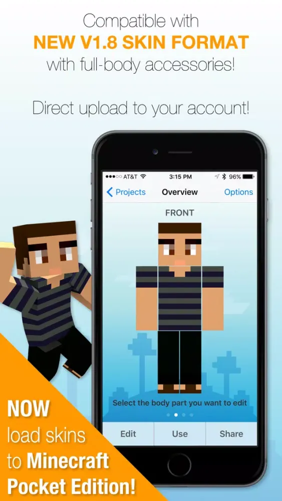 Best Skins Creator Pro - for Minecraft PE & PC應用截圖