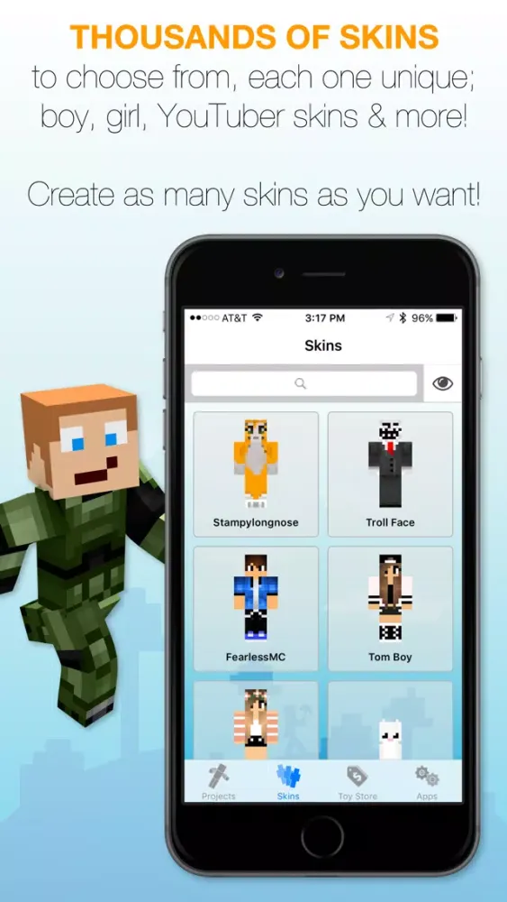 Best Skins Creator Pro - for Minecraft PE & PC應用截圖