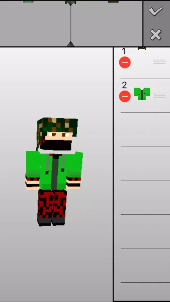 Easy Skin Creator Pro Editor for Minecraft Game Screenshots
