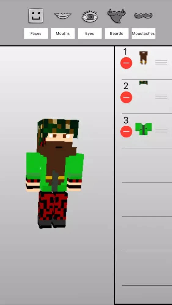 Easy Skin Creator Pro Editor for Minecraft Game Screenshots