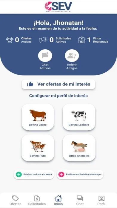 Mercado Ganadero SEV应用截图