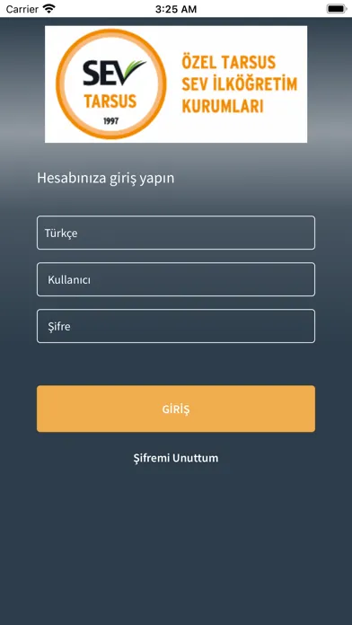Screenshot di TSEV Mobile