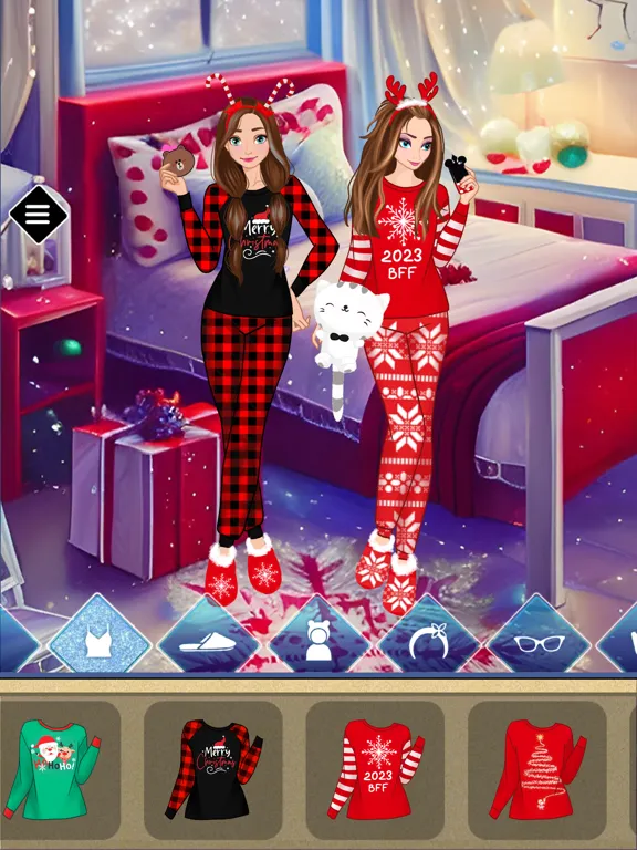Sevelina BFF Dress Up Game iPad 應用截圖