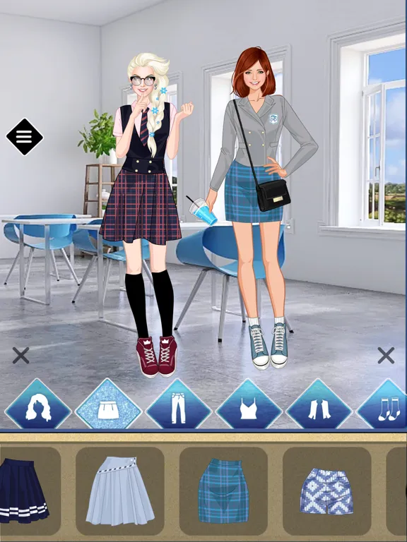 Sevelina BFF Dress Up Game iPad 應用截圖