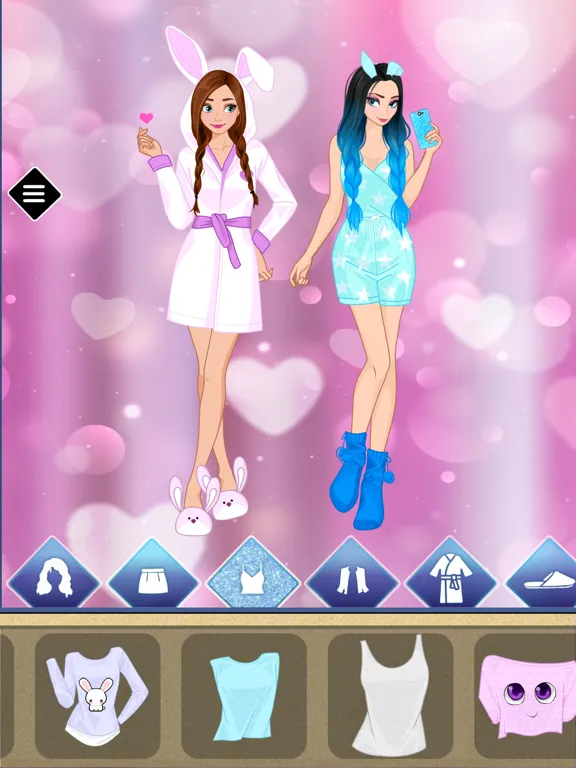 Sevelina BFF Dress Up Game iPad 應用截圖