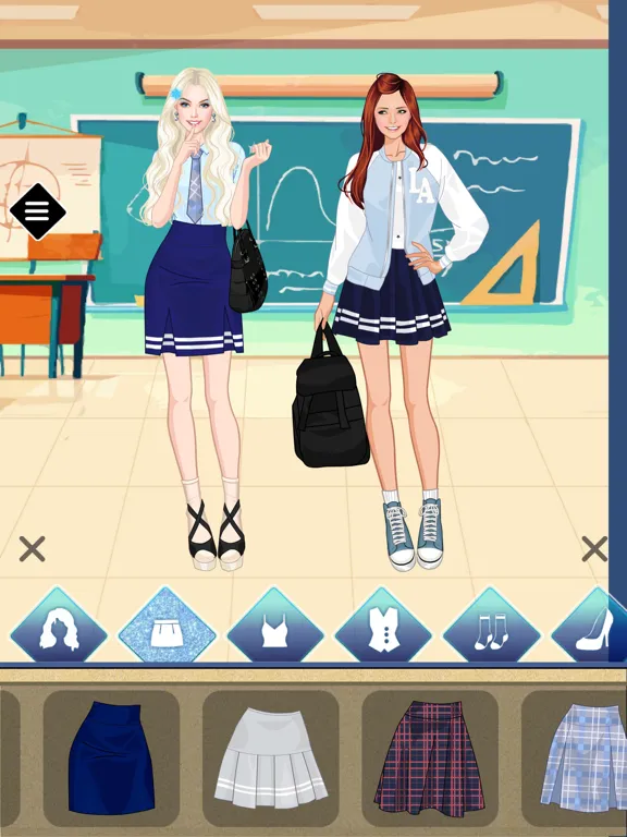 Sevelina BFF Dress Up Game iPad 應用截圖