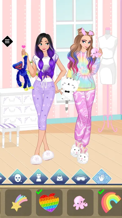 Sevelina BFF Dress Up Game應用截圖