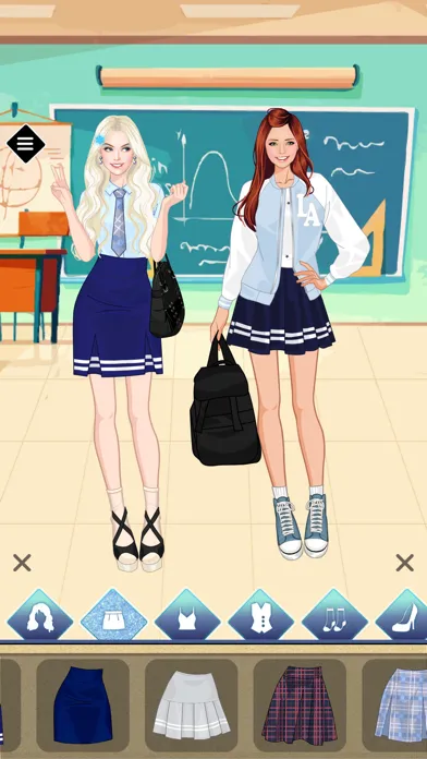 Sevelina BFF Dress Up Game應用截圖