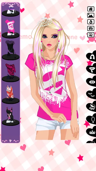 Emo Dress Up game应用截图