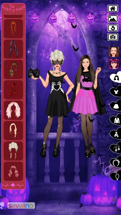 صور Halloween  spooky dressup