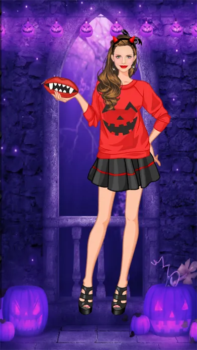 صور Halloween  spooky dressup