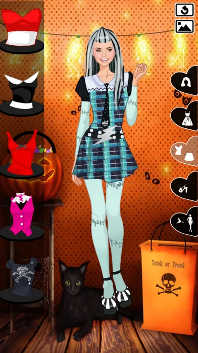 صور Halloween  spooky dressup