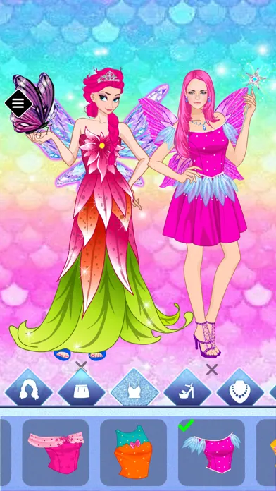 Magic Fairy Butterfly Dress up应用截图
