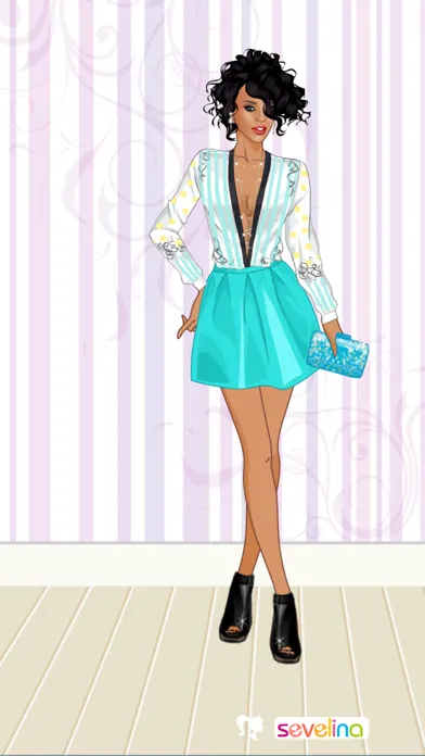 Tangkapan layar Celeb dress up Rihanna edition