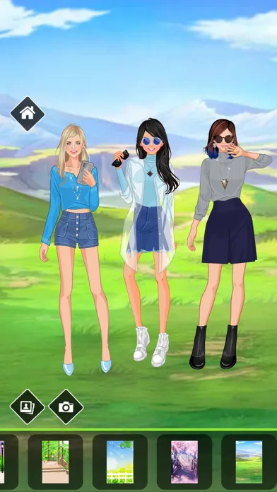 Tangkapan layar Sunny spring dress up