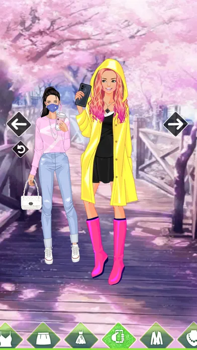 Tangkapan layar Sunny spring dress up