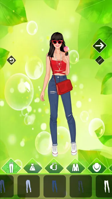 Tangkapan layar Sunny spring dress up