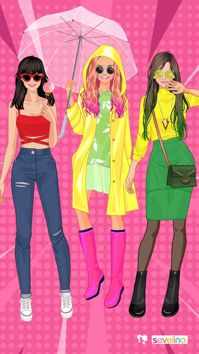 Tangkapan layar Sunny spring dress up