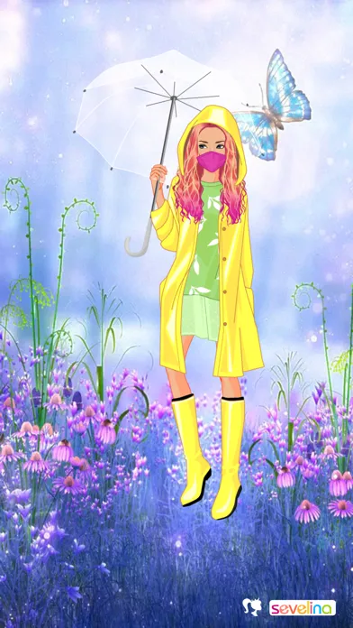 Tangkapan layar Sunny spring dress up