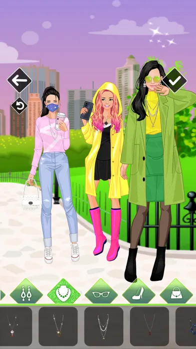 Tangkapan layar Sunny spring dress up