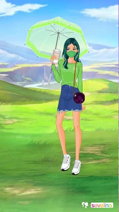 Tangkapan layar Sunny spring dress up