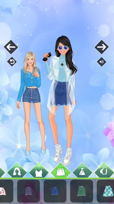 Tangkapan layar Sunny spring dress up