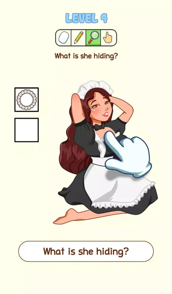 Captures d'écran de Naughty Puzzle: Tricky Test