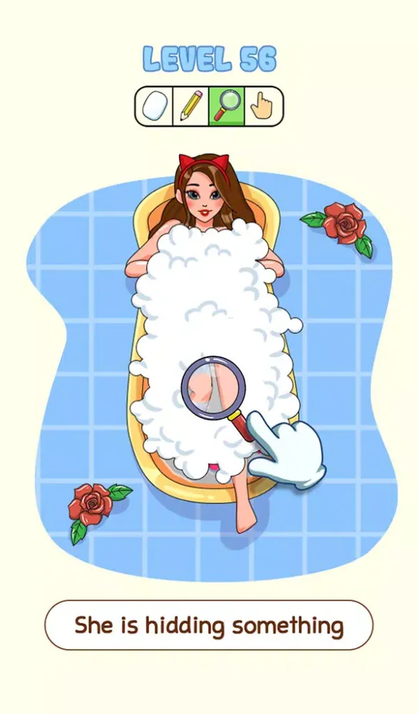 Captures d'écran de Naughty Puzzle: Tricky Test