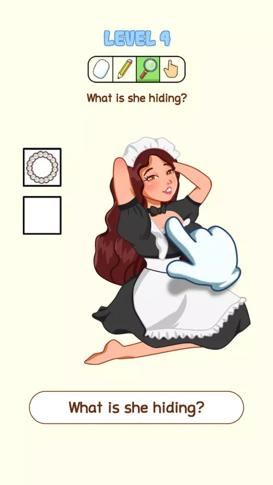 Captures d'écran de Naughty Puzzle: Tricky Test