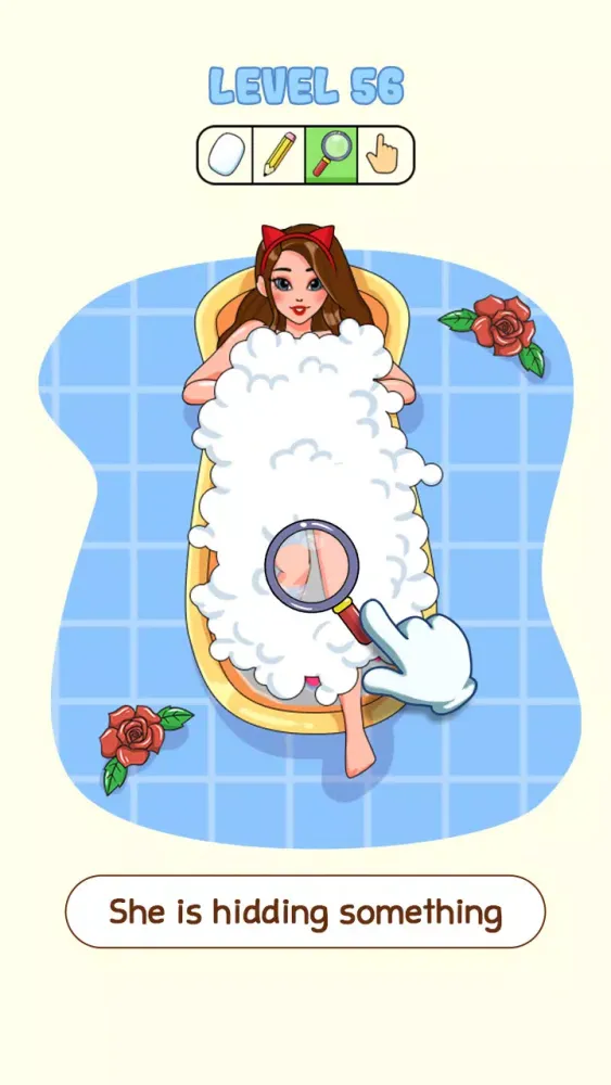 Captures d'écran de Naughty Puzzle: Tricky Test