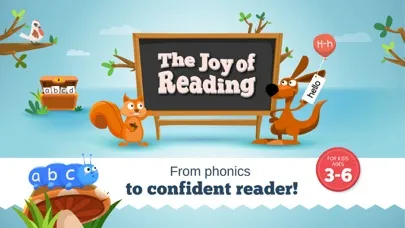 Zrzuty ekranu Joy of Reading - learn to read