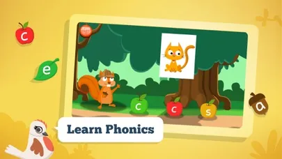 Zrzuty ekranu Joy of Reading - learn to read
