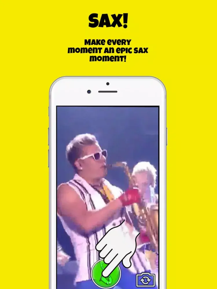 Capturas de tela do Epic Sax App iPad 