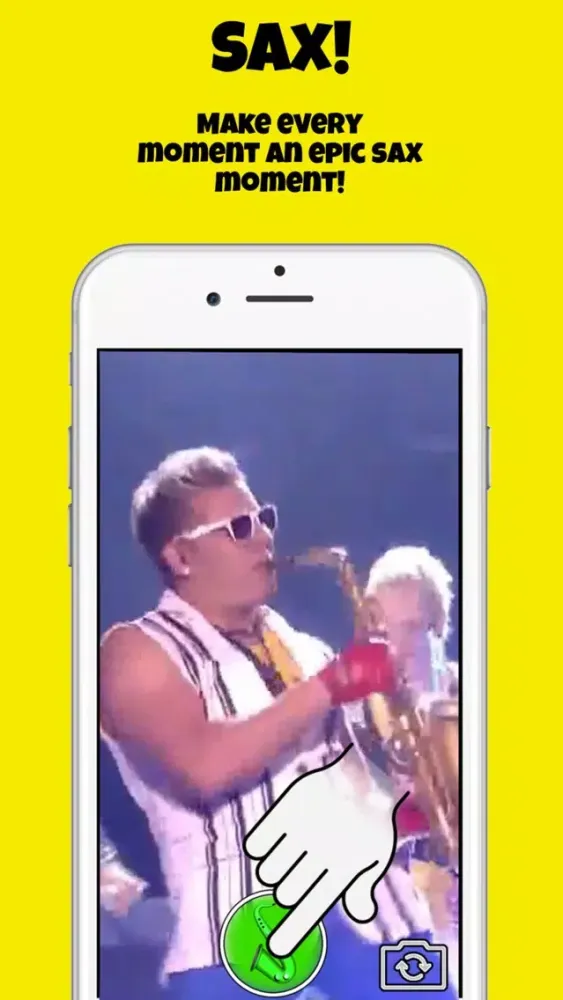 Capturas de tela do Epic Sax App
