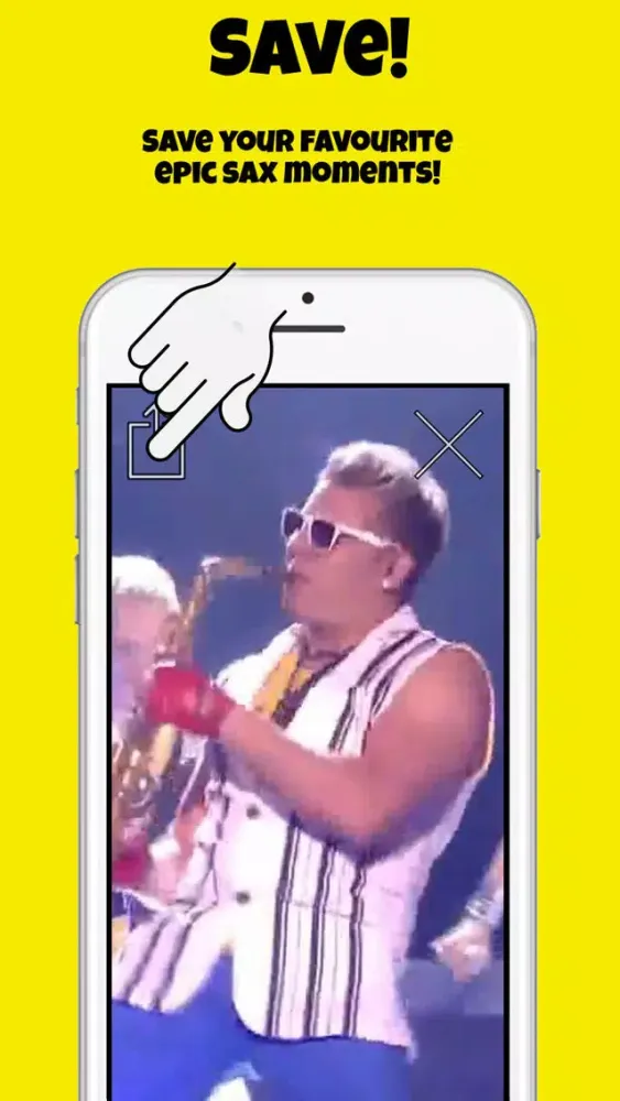 Capturas de tela do Epic Sax App