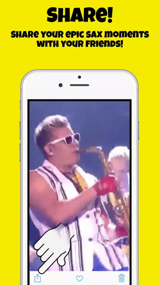 Capturas de tela do Epic Sax App