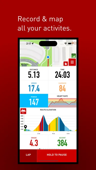 Bike & Run Tracker - Cadence Ekran Görüntüleri