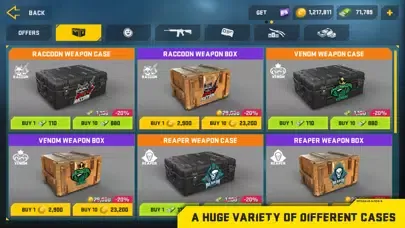 ภาพหน้าจอของ Counter Attack Case Simulator