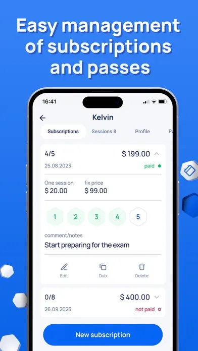 Скриншоты Tutor Pro calendar for teacher