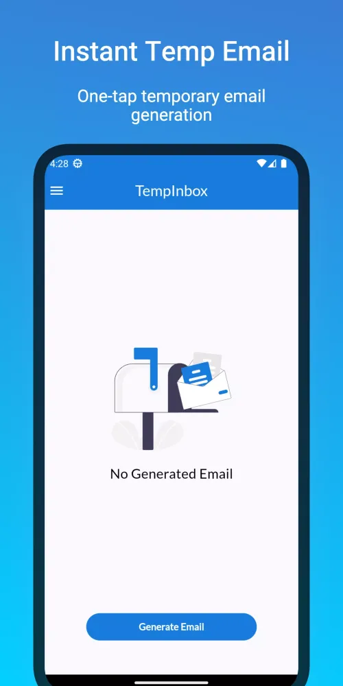 Скриншоты TempInbox