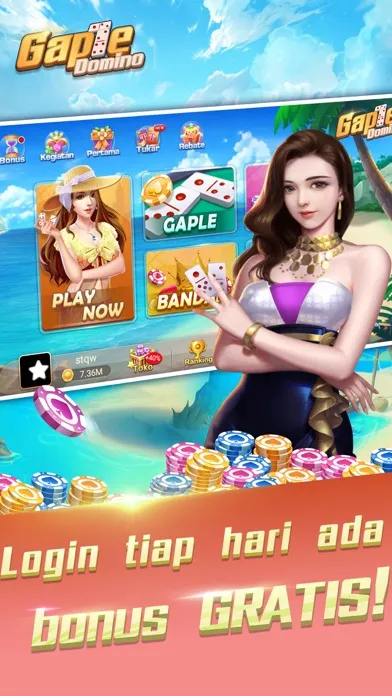 Domino Gaple Lokal Indo سکرین شاٹس