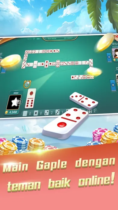 Domino Gaple Lokal Indo سکرین شاٹس