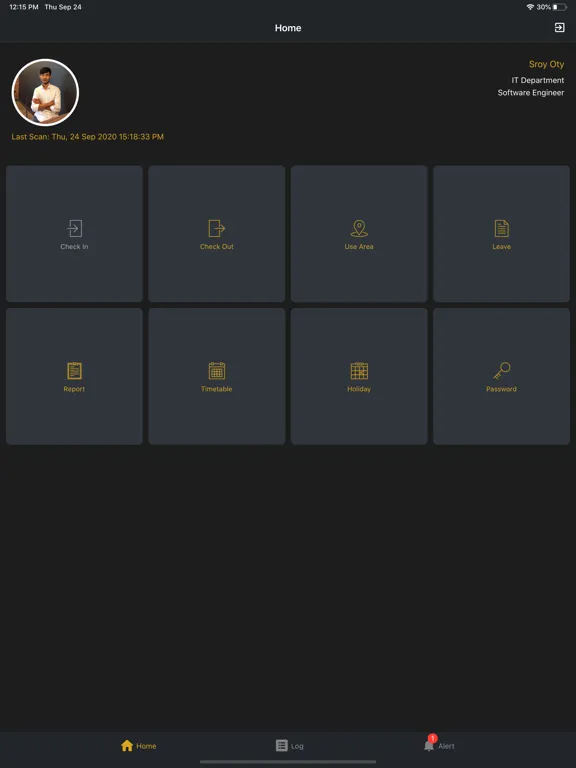 7SMART ATTENDANCE iPad 应用截图