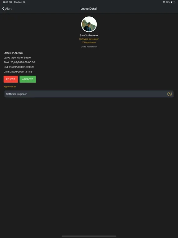 7SMART ATTENDANCE iPad 应用截图