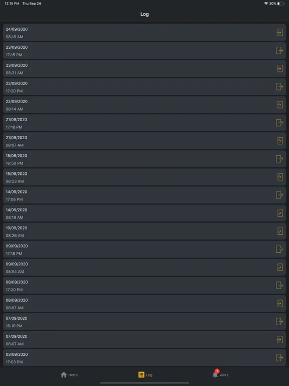 7SMART ATTENDANCE iPad 应用截图