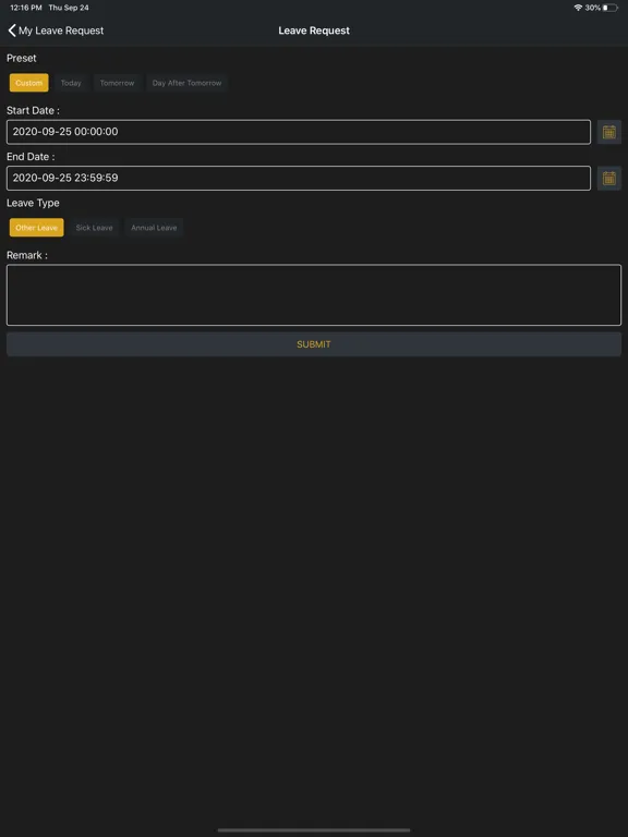 7SMART ATTENDANCE iPad 应用截图