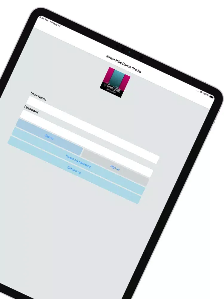 Zrzuty ekranu Seven Hills Dance Studio iPad 