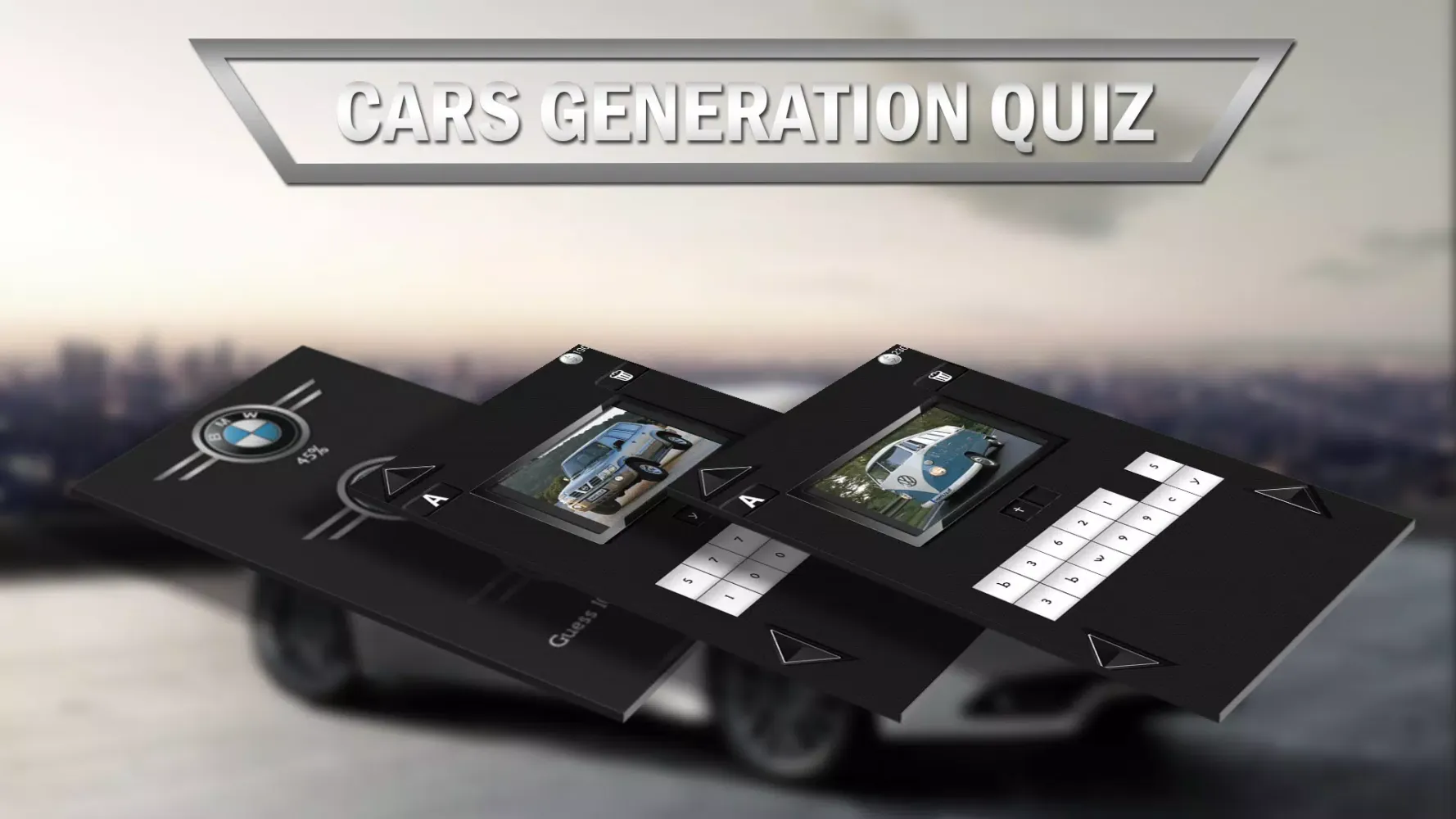Cars Generation Quiz Screenshots